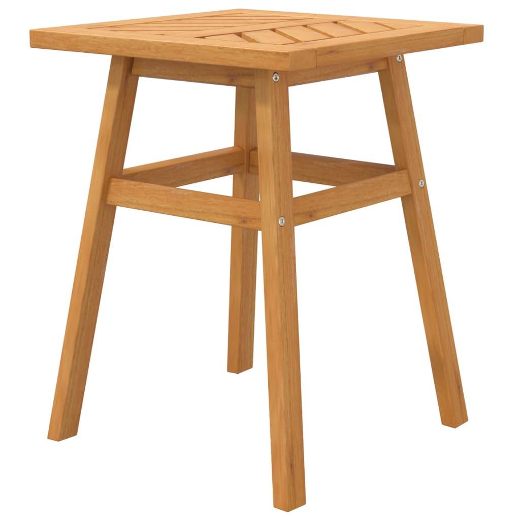 Table d'appoint bois massif d'acacia 45 x 45 x 60 cm - PANGIVO - Image 5