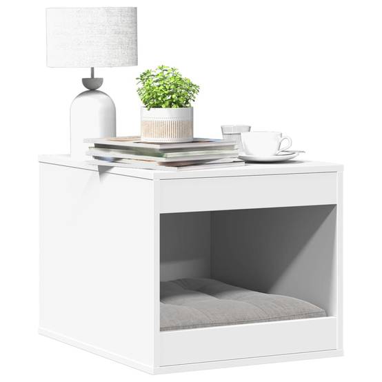 Chatiere bois blanc 47 x 59 x 42 cm - Prolenta premium p335.7 - Image 2