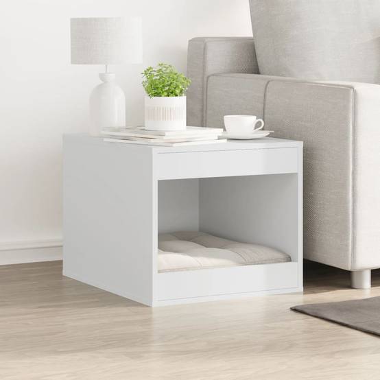 Chatiere bois blanc 47 x 59 x 42 cm - Prolenta premium p335.7 - Image 3