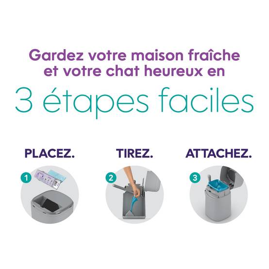 1 recharge Easy Roll Littergenie 24 sacs - Image 4