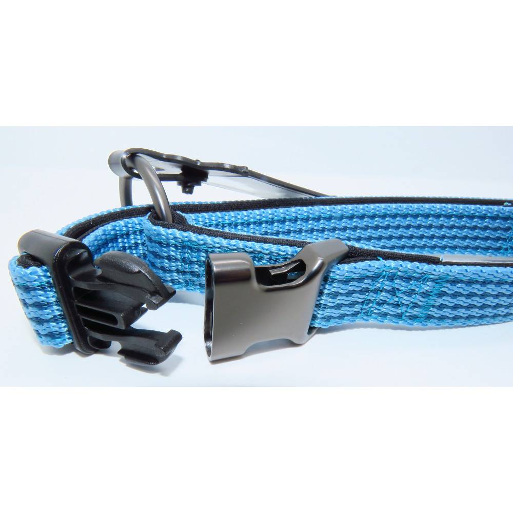 Flamingo - Collier Jannu bleu réglable de 40 à 55 cm 20 mm taille L pour chien - Image 4