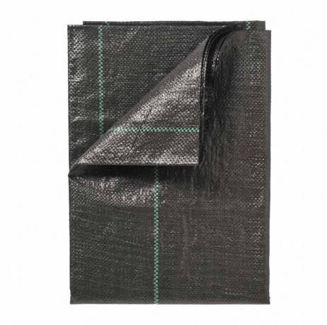Nature - Toile de paillage 100 gr/ m² noir, Dimensions 1 x 10 m - Imagen 3