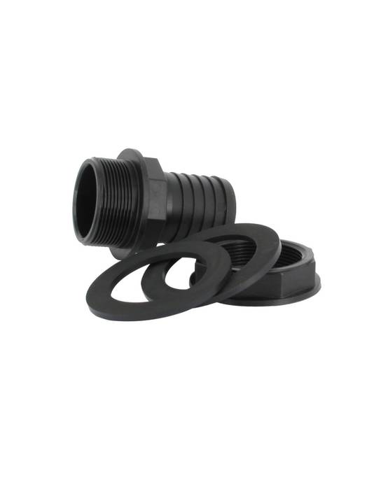 Trop-plein cuve eau 1000L - Embout droit Diamètre 50 mm - Image 1