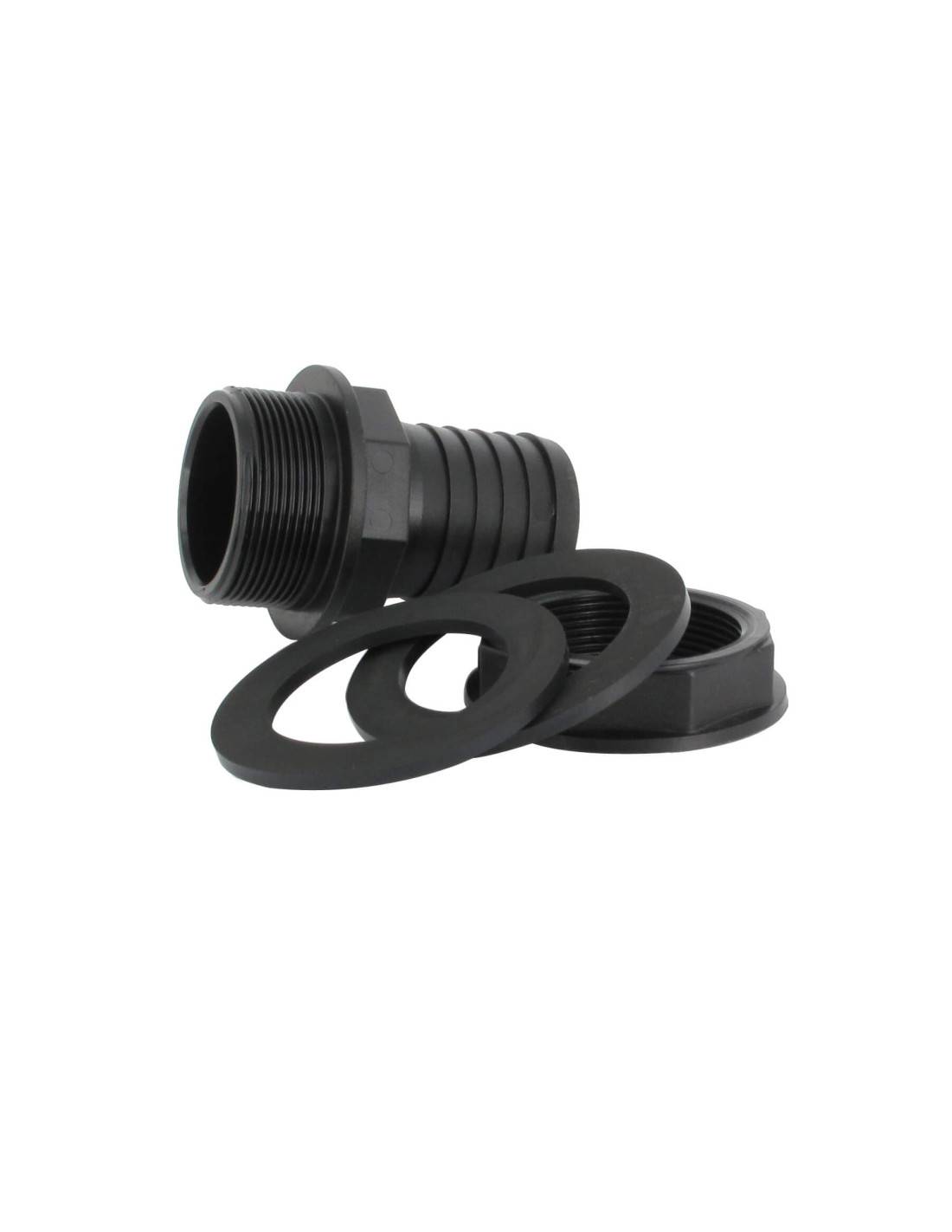 Trop-plein cuve eau 1000L - Embout droit Diamètre 50 mm - Image 1