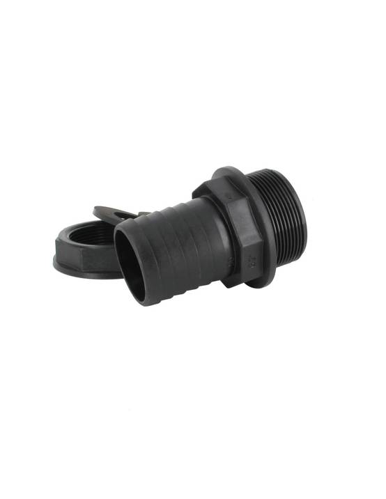 Trop-plein cuve eau 1000L - Embout droit Diamètre 50 mm - Image 3