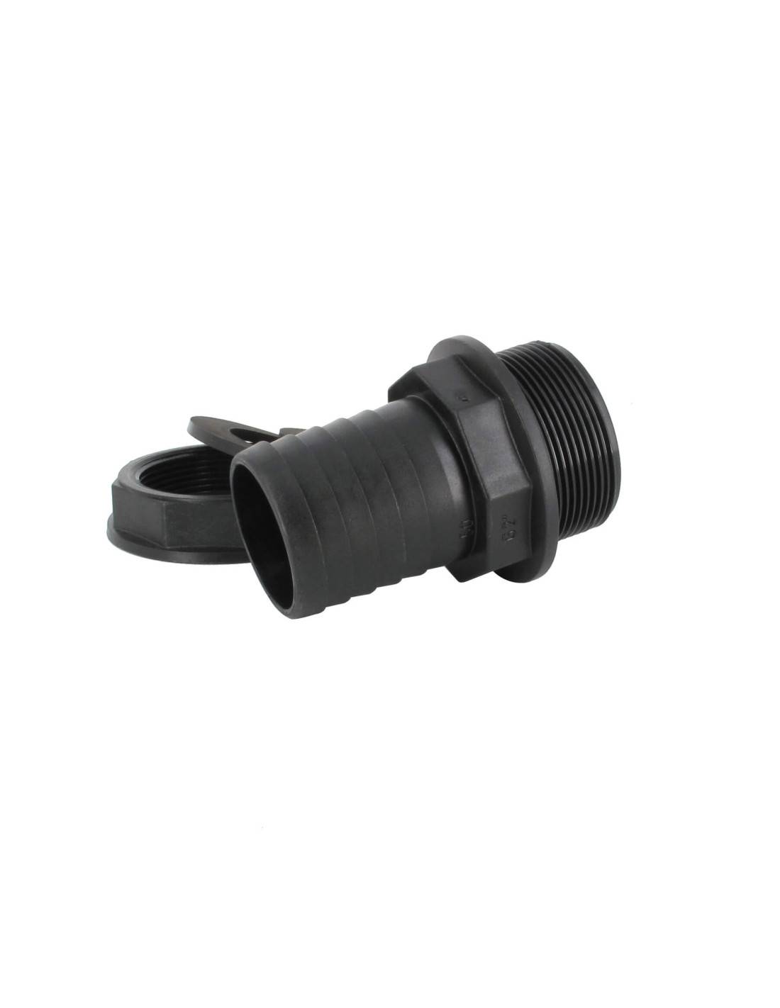 Trop-plein cuve eau 1000L - Embout droit Diamètre 50 mm - Image 3