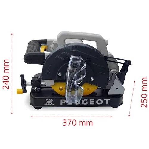 Tronçonneuse à métaux compacte 1280W EnergyCut-180MC - PEUGEOT OUTILLAGE - 134180 - Imagen 2