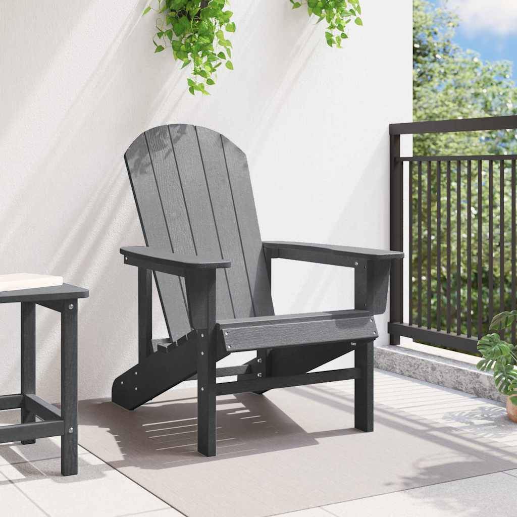 PANGIVO - Chaise Adirondack Gris clair 82 x 74 x 92 cm HDPE, Poids :16.8kg - PANGIVO - Image 3