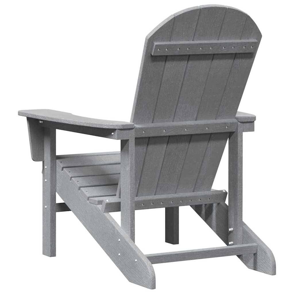 PANGIVO - Chaise Adirondack Gris clair 82 x 74 x 92 cm HDPE, Poids :16.8kg - PANGIVO - Image 6