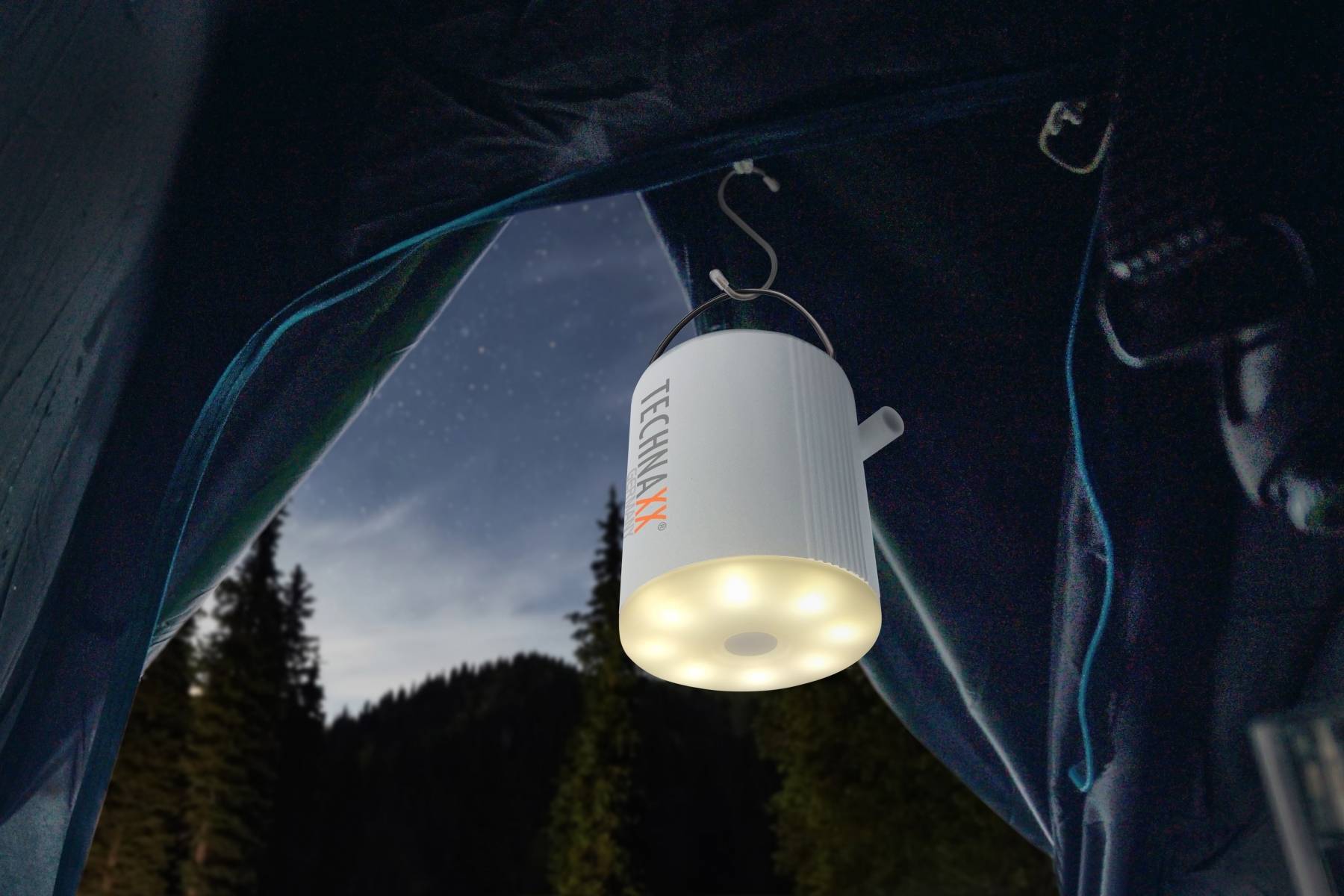 TECHNAXX - Mini pompe à air sur batterie - Imagen 6