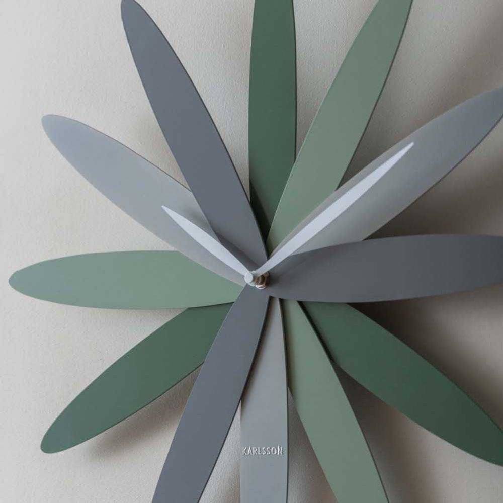 Karlsson - Horloge murale en métal Bloom - Imagen 2