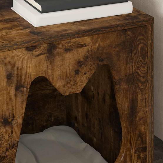 Chatiere bois marron 42,5 x 40 x 53,5 cm - Prolenta premium p334.2 - Image 4