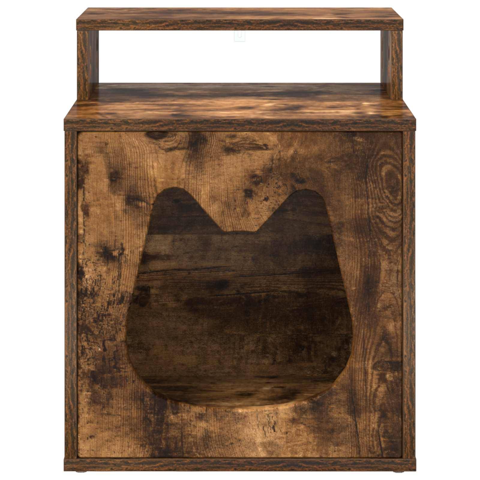 Chatiere bois marron  42,5 x 40 x 53,5 cm  - Prolenta premium p334.2 - Image 5