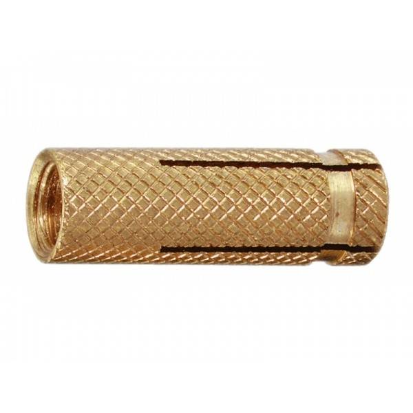 Cheville laiton M6 L.23 mm SPIT - Boîte de 100 - 062450