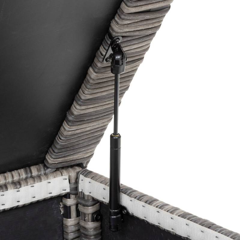 Hesperide - Coffre de rangement 600L "Bayana" terre d'ombre en acier traité époxy Hespéride - Imagen 6