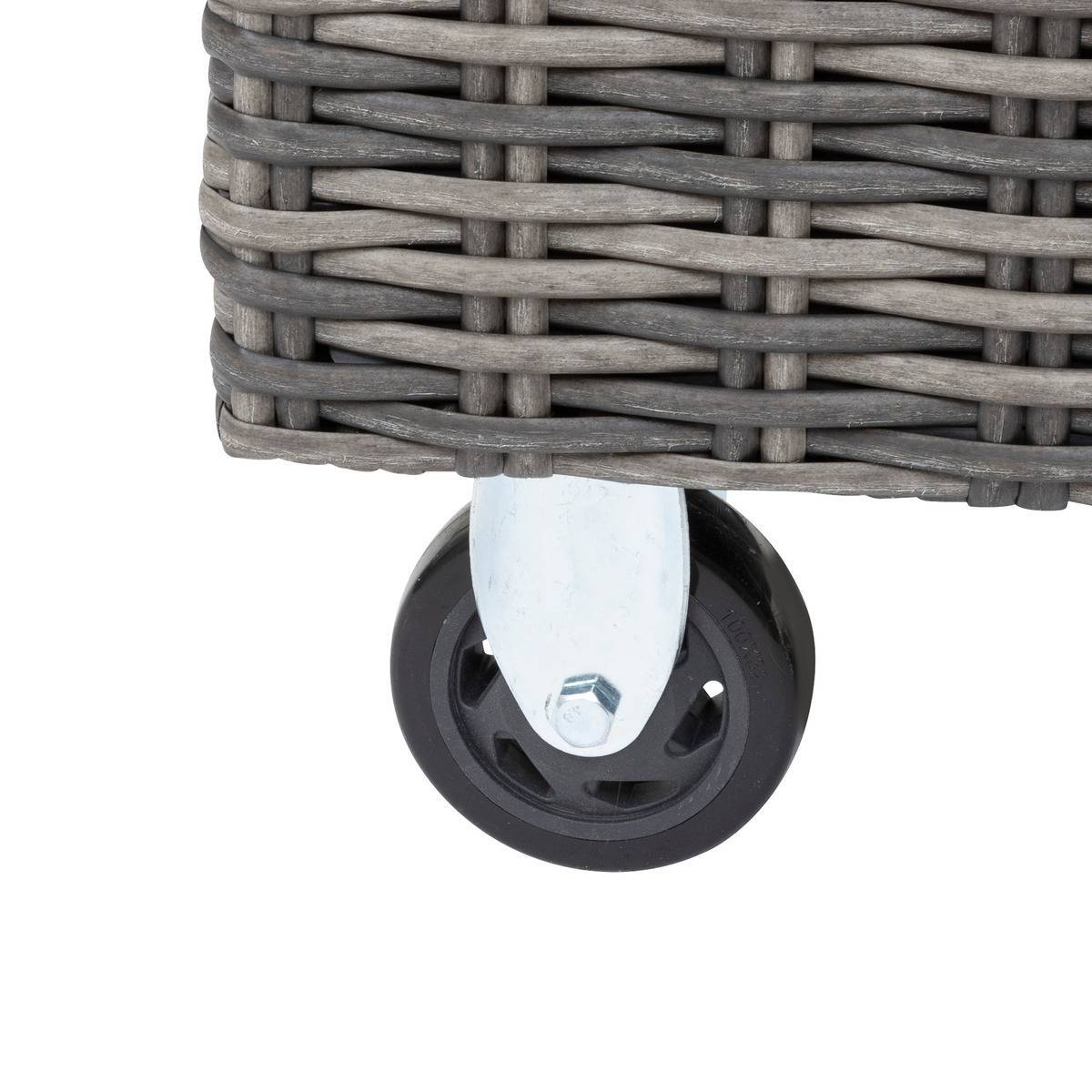 Hesperide - Coffre de rangement 600L "Bayana" terre d'ombre en acier traité époxy Hespéride - Imagen 5