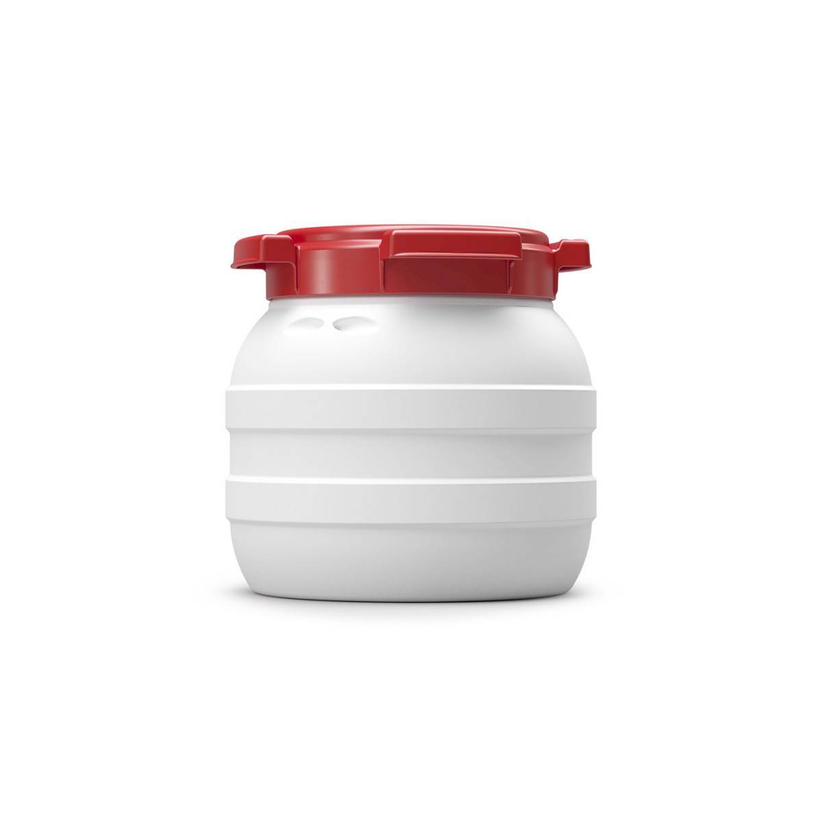 Multitanks - Fut / Bidon plastique alimentaire grande ouverture à visser - CURTEC - 3.6 litres