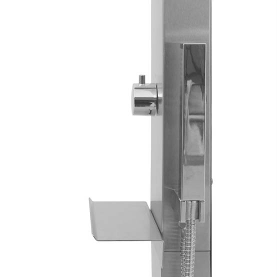 Douche d'exterieur Støvring Argenté 15 X 44 X 210 cm - P87209A - Image 5