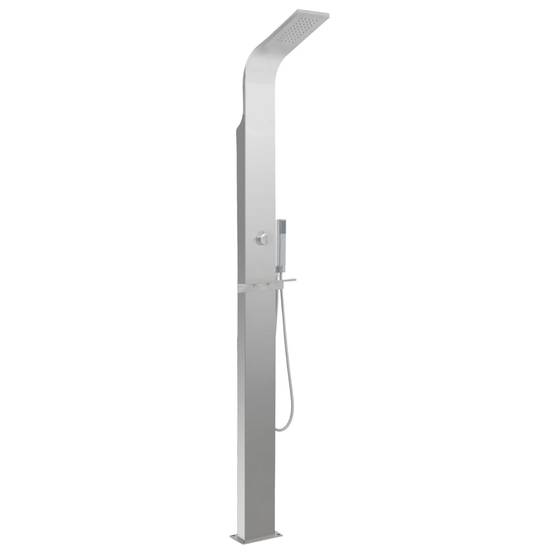 Douche d'exterieur Støvring Argenté 15 X 44 X 210 cm - P87209A - Image 1