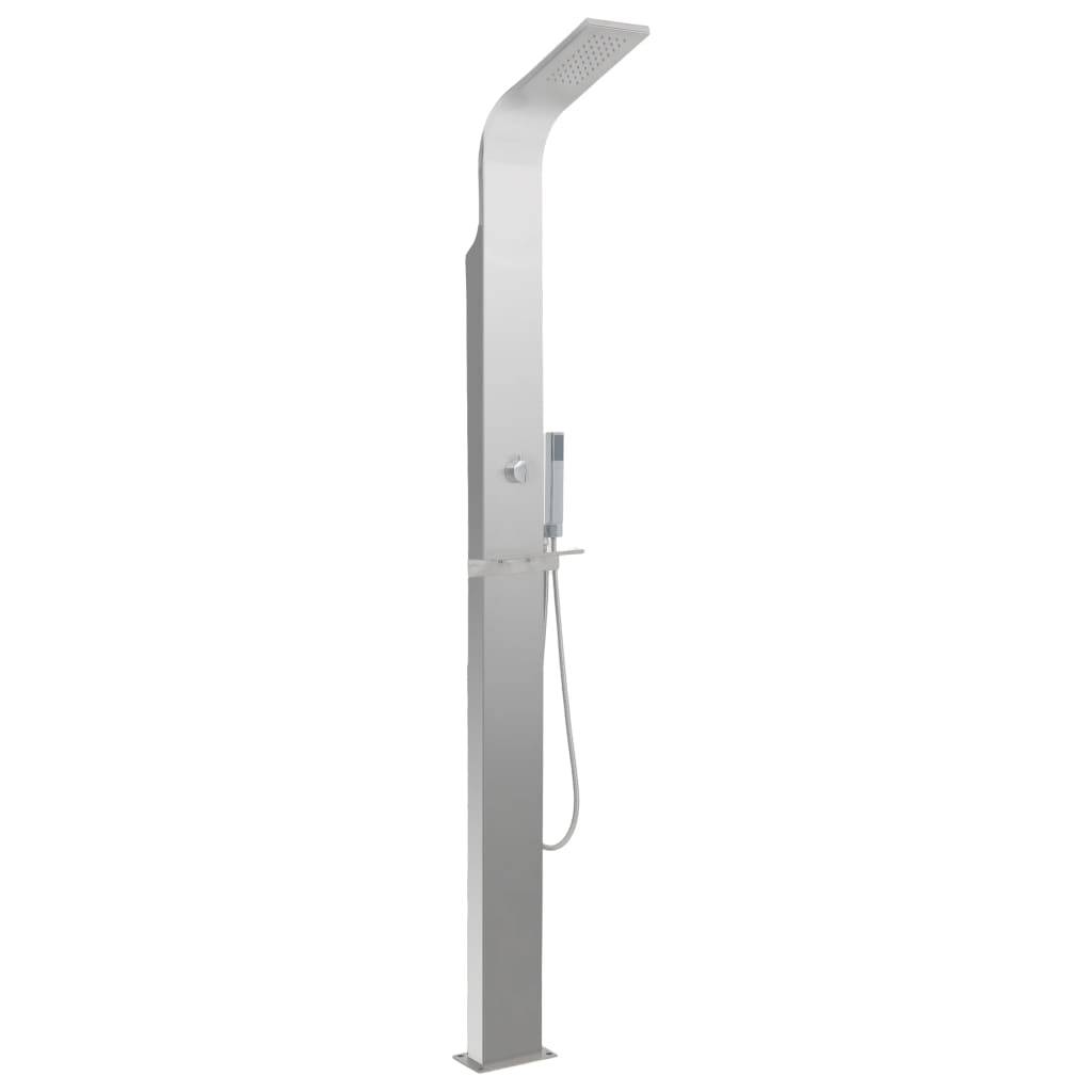 Douche d'exterieur  Støvring Argenté  15 X 44 X 210 cm  - P87209A - Image 1
