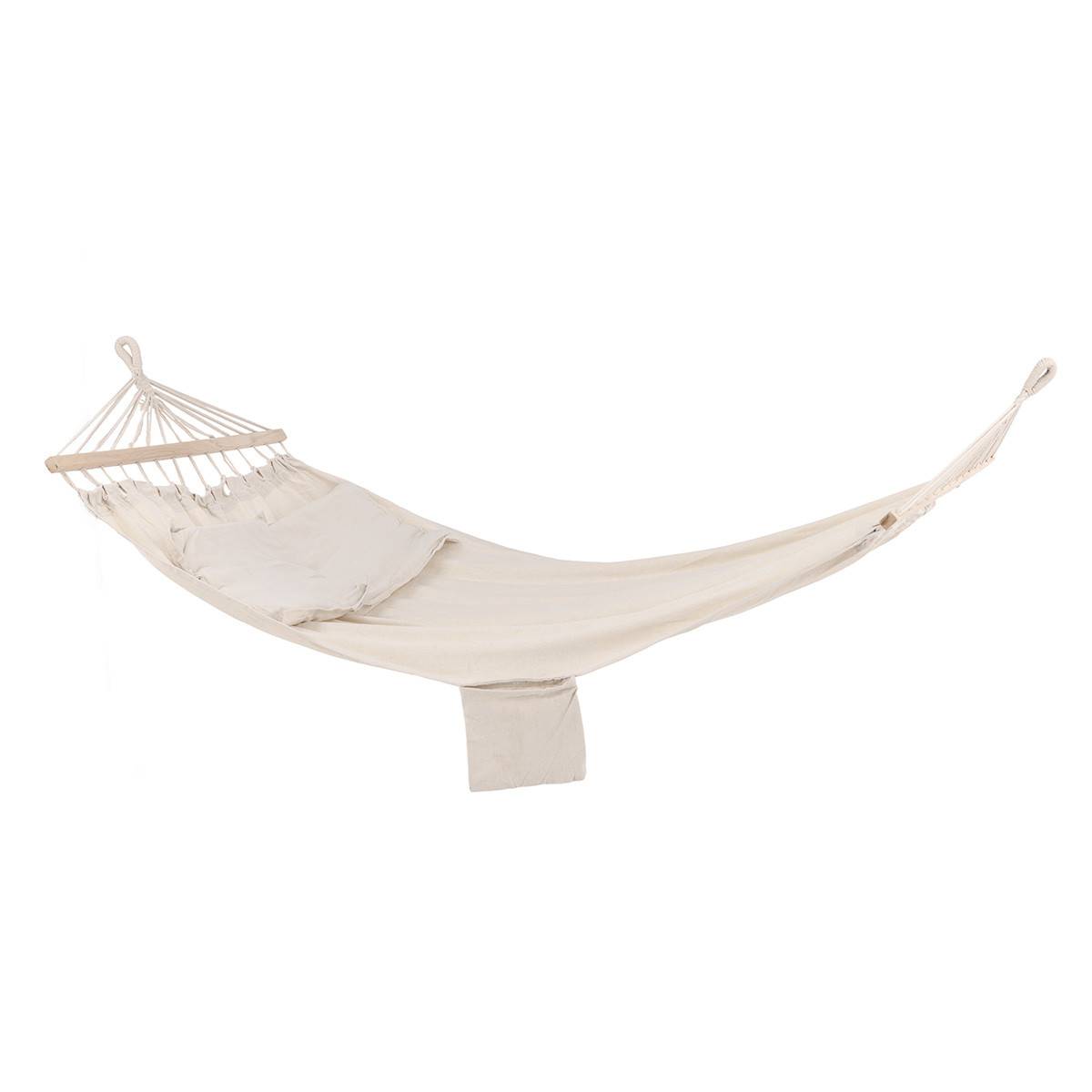 Paris Prix - Hamac en Tissu "Anini" 150cm Naturel