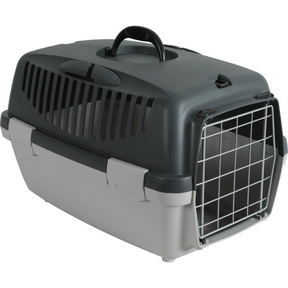 cage gulliver 1, porte métal, taille 32 x 48 x 31 cm, transport pour chien max 6 kg