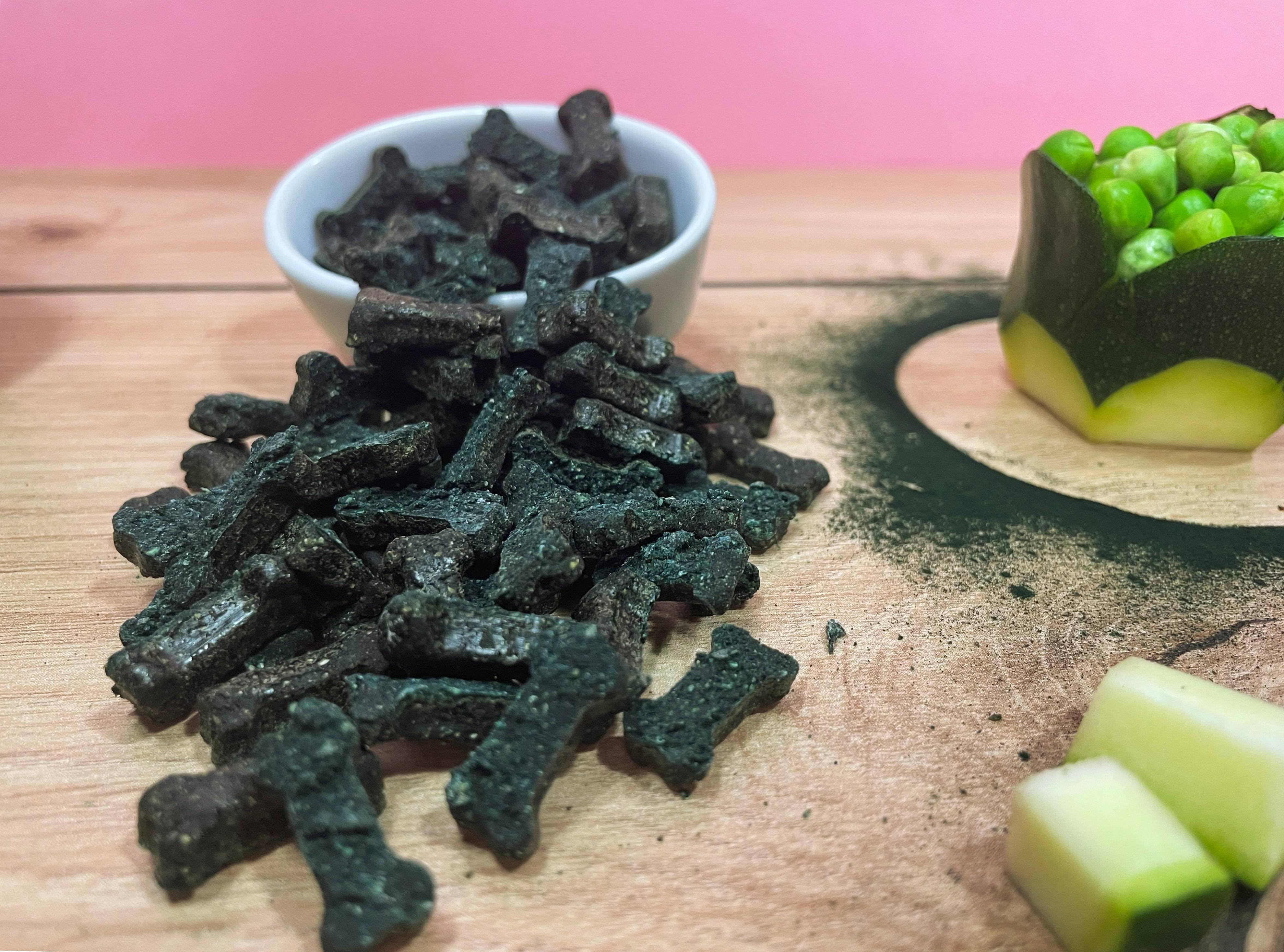 Encas-Nimaux - Friandises Naturelles Végétales Spiruline & Courgette - Imagen 2