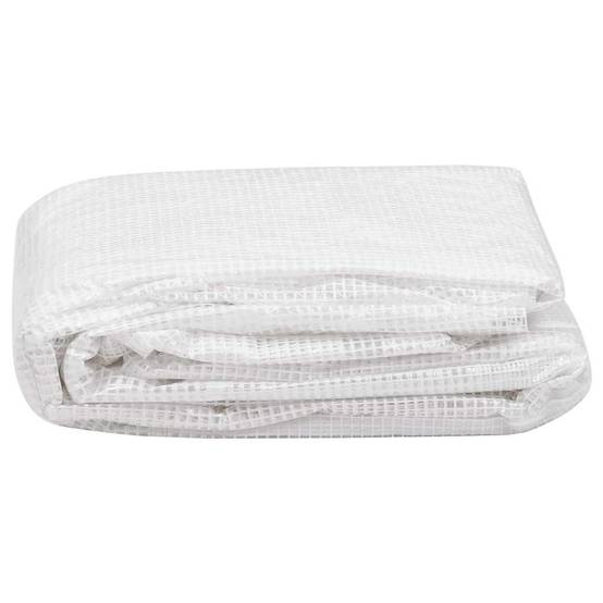 Bâche de Serre Remplacement PE 9m² Jardin Protection Hiver 3x3x2 m Transparent - ComfortXL Outdoor Living - Image 3