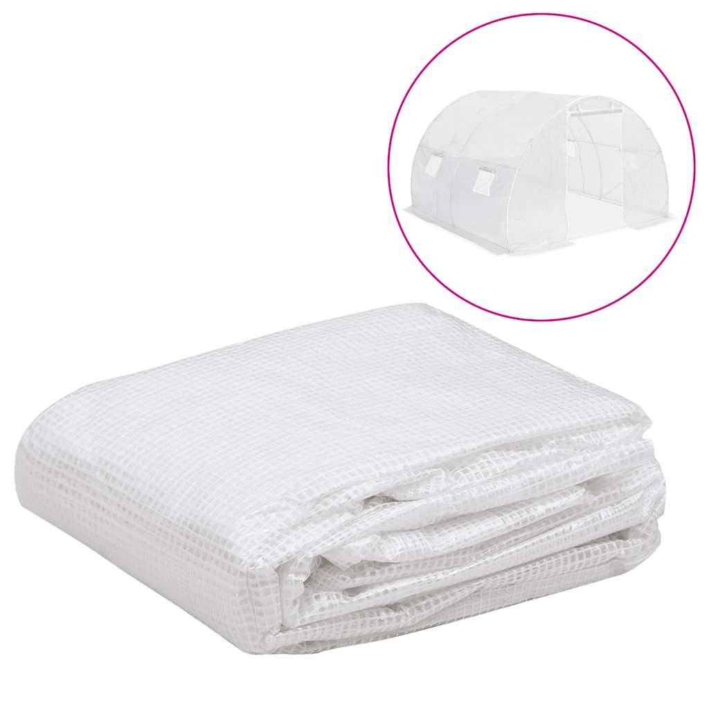 Bâche de Serre Remplacement PE 9m² Jardin Protection Hiver 3x3x2 m Transparent - ComfortXL Outdoor Living - Image 1