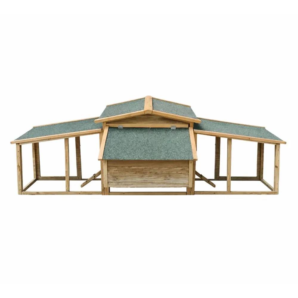 Poulailler Villa Cocotte en Pin Traité - Jusqu'à 4 Poules - Image 9