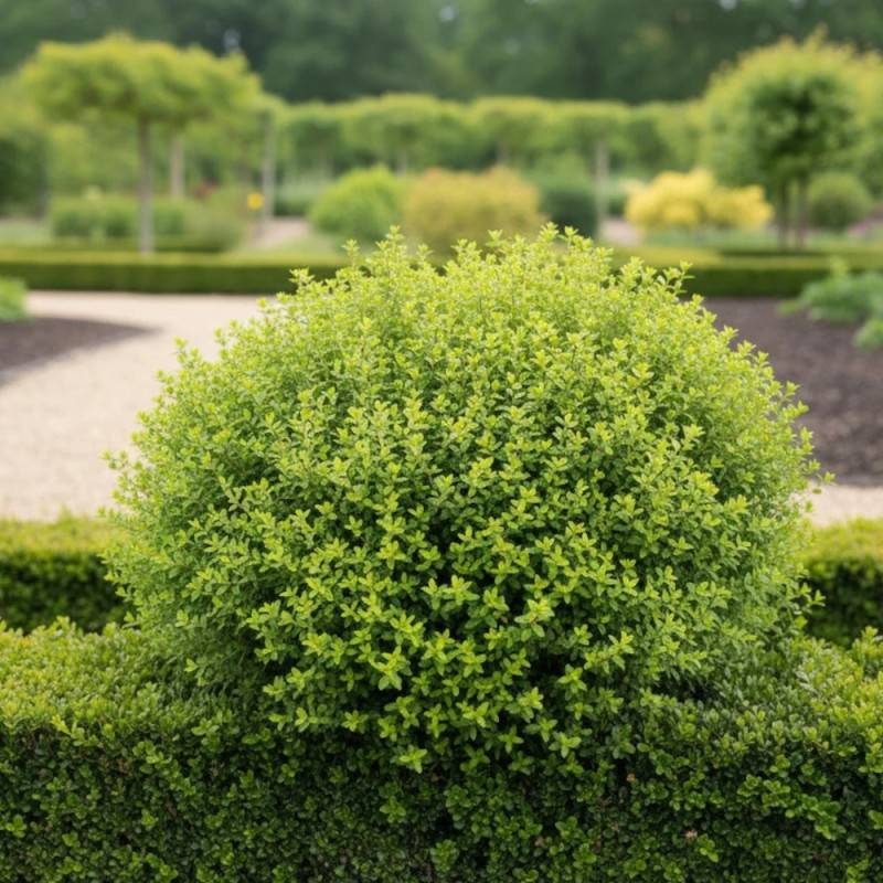 Chèvrefeuille arbustif Panmin, Lonicera à feuilles de buis - Pot de 7,5L - 40/60 cm - Image 2