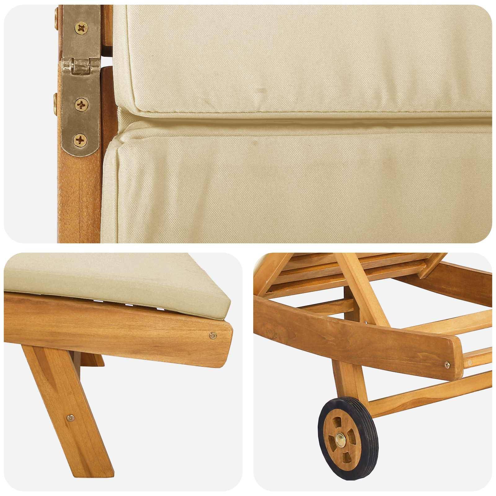 Vidaxl - Transat Polyester Marron et beige vidaXL 42032686 - Image 8