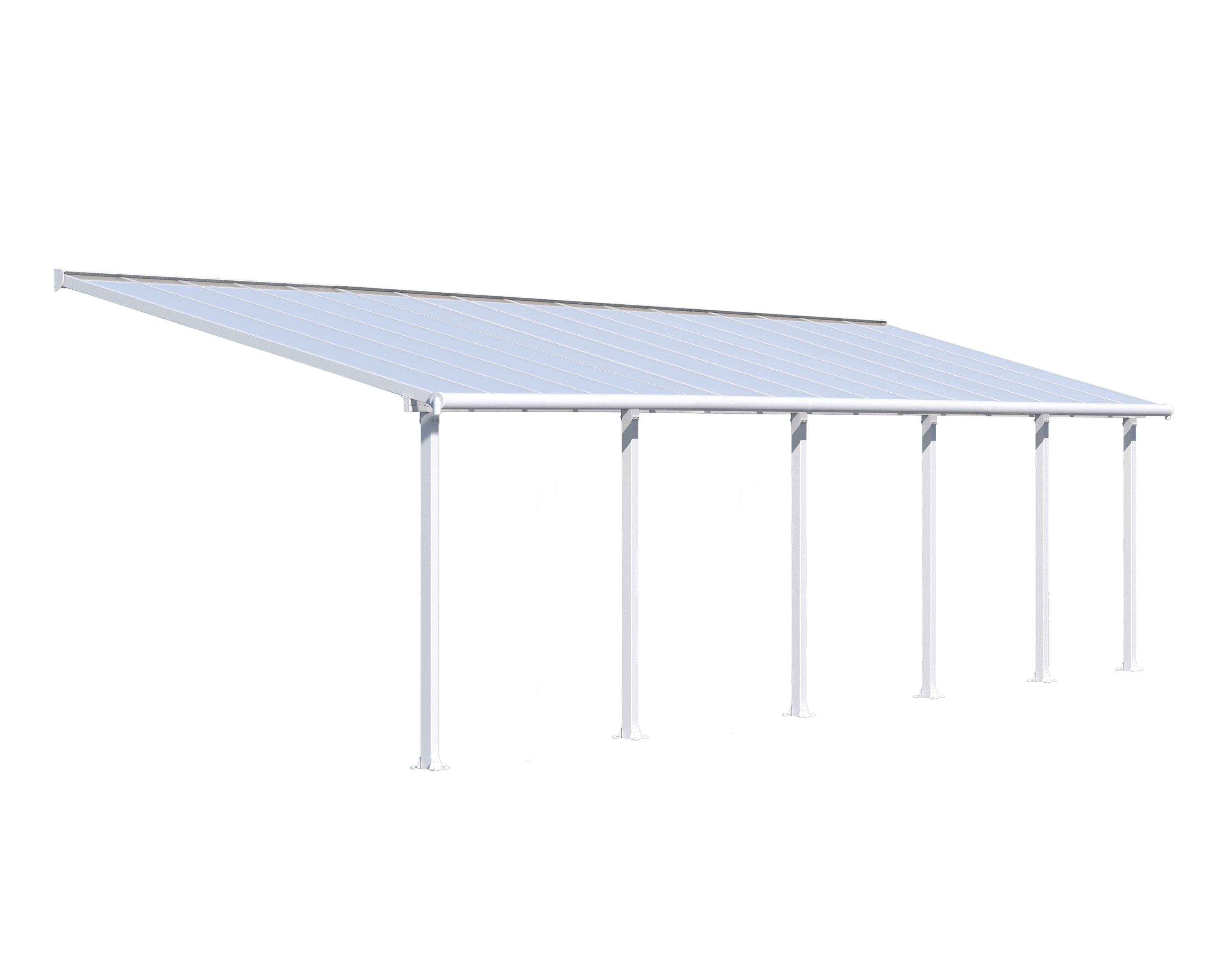 Canopia - Canopia Pergola Olympia 3X9,8 Blanche - Imagen 1