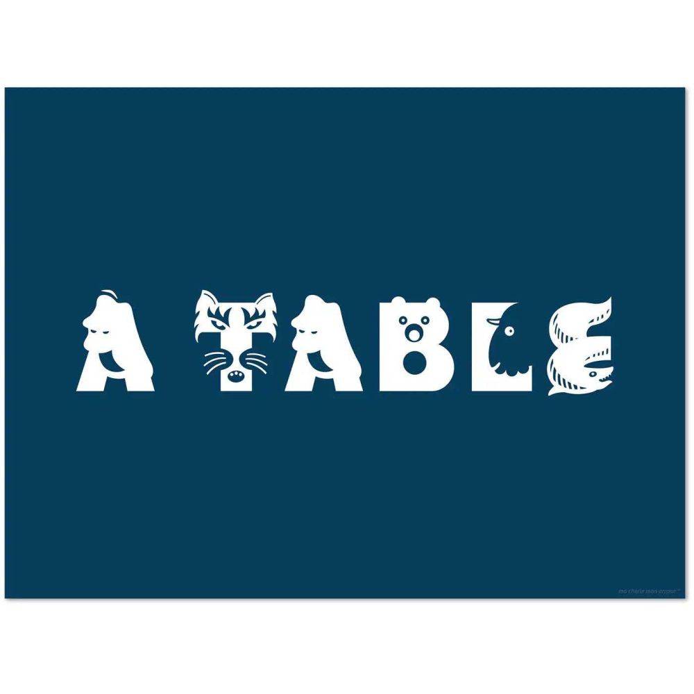 Set de table en vinyle 40 x 30 cm Kids Lot de 4 sets de table motifs assortis - Imagen 3