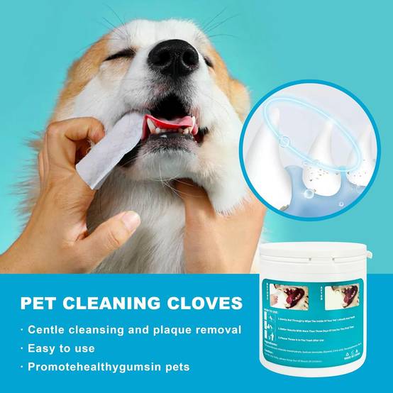 Wipes de nettoyage des dents pour chiens et chats - Image 3