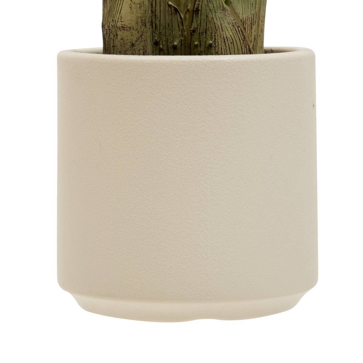 Atmosphera - Bananier Artificielle Lora H140 cm avec Pot Blanc - Atmosphera Créateur d'intérieur - Image 4
