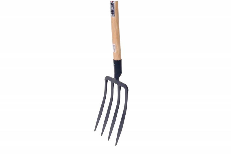 Spear & Jackson - Fourche à bêcher à douille 4 dents spatulées de 27 cm manche pomme 100 cm Spear & Jackson - Imagen 4