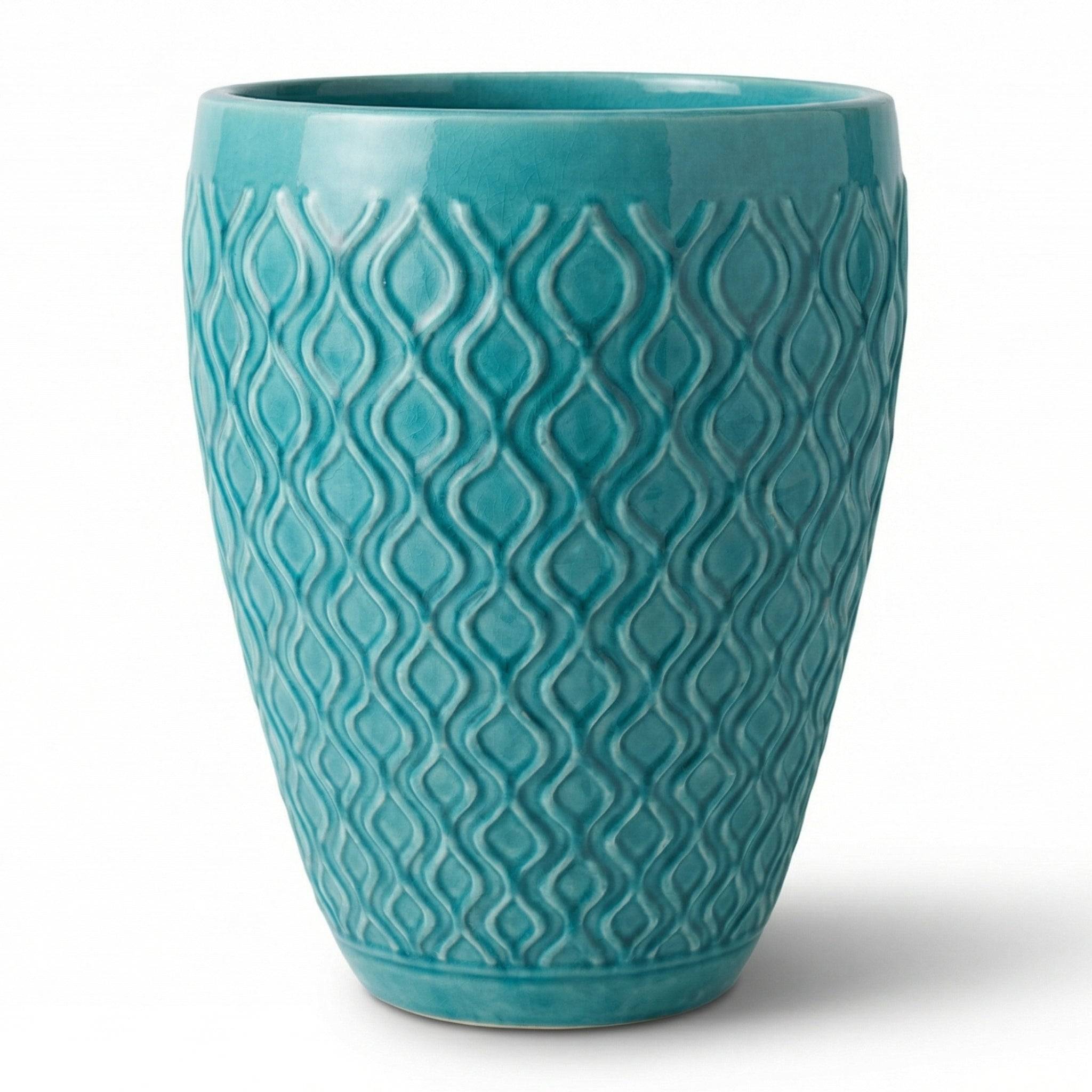 Provencelia - Pot PHENIX 41x55cm turquoise