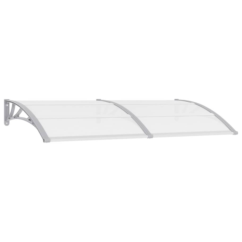 Maison Chic - Store banne | Auvent de porte Gris 200x100 cm Polycarbonate Maison Chic - Image 1