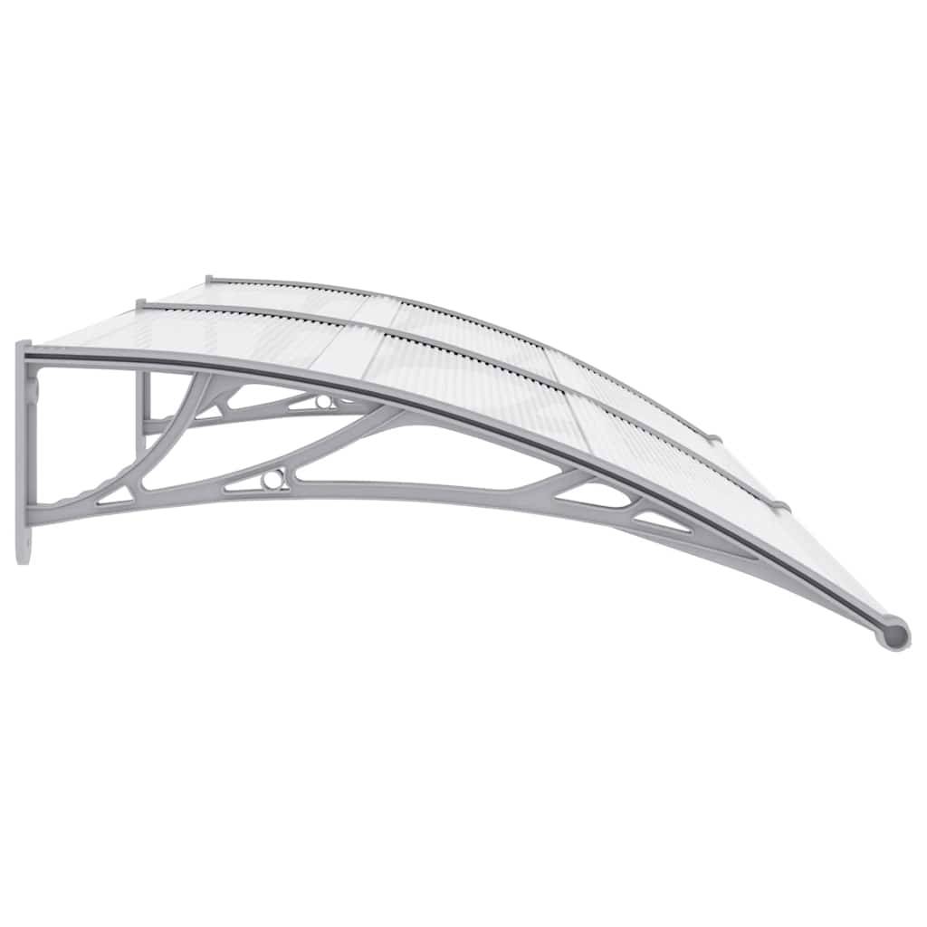 Maison Chic - Store banne | Auvent de porte Gris 200x100 cm Polycarbonate Maison Chic - Image 5