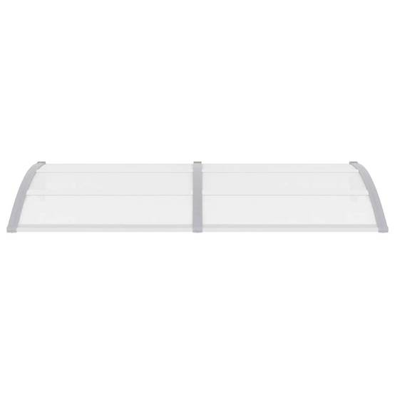 Maison Chic - Store banne | Auvent de porte Gris 200x100 cm Polycarbonate Maison Chic - Image 4