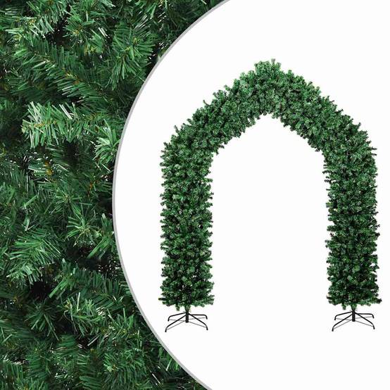 Vidaxl - Arche d'arbre de Noël Vert 270 cm vidaXL 345092 - Image 2