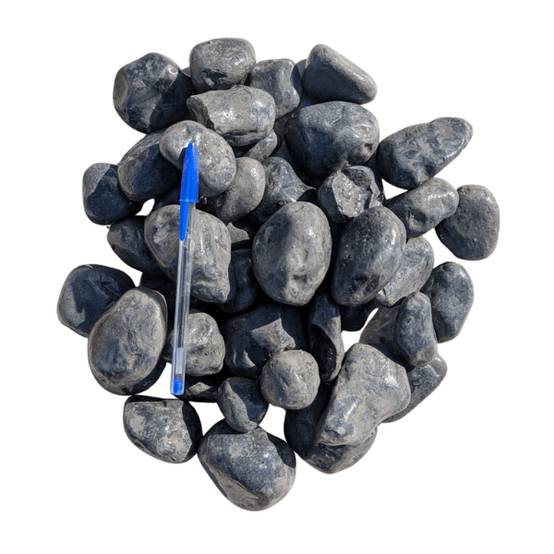Galet marbre gris anthracite 40/60 mm – Pack 2 Big Bag +/- 1,5T – 20 m² - Image 5