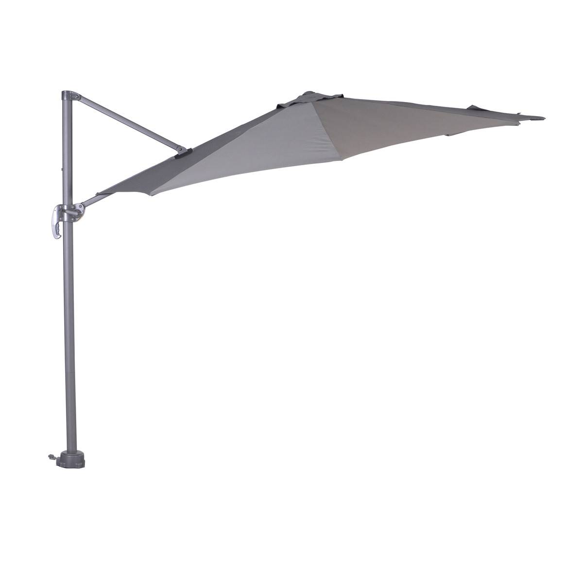Garden Impressions - Parasol Hawaii S - Ø 300 - noir charbon - gris foncé - Garden Impressions - Imagen 2
