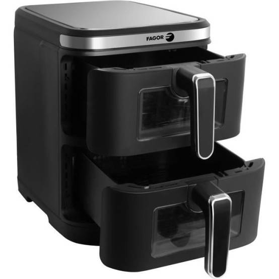 Friteuse Electrique sans huile FAGOR - Airfryer FGD11 - Capacité 11L - Double cuves 5,5 L - 12 programmes de cuisson - 2800W - Image 5