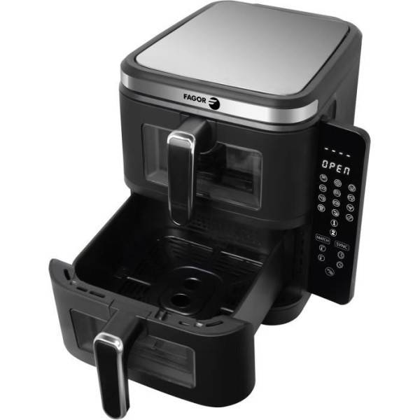Friteuse Electrique  sans huile FAGOR - Airfryer FGD11 - Capacité 11L - Double cuves 5,5 L - 12 programmes de cuisson - 2800W - Image 4