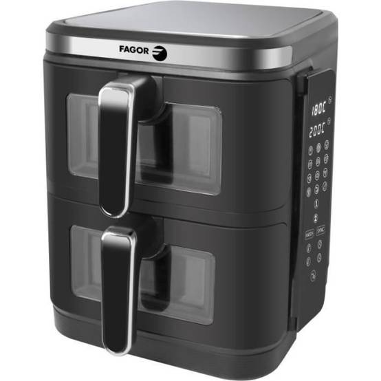 Friteuse Electrique sans huile FAGOR - Airfryer FGD11 - Capacité 11L - Double cuves 5,5 L - 12 programmes de cuisson - 2800W - Image 6