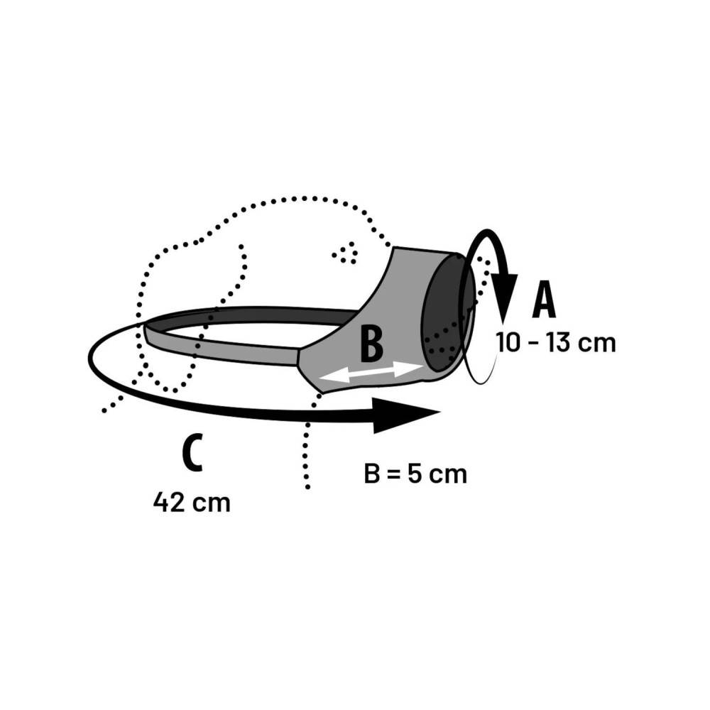 Muselière noir en nylon doux taille XXS pour chien - Imagen 2