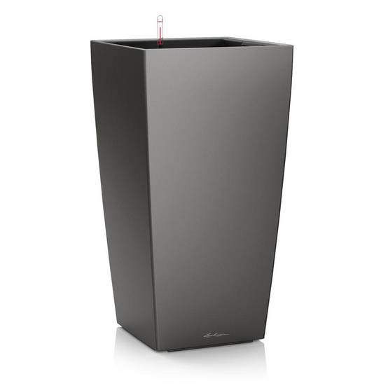 Lechuza - Cubico Premium 40 - kit complet, anthracite métallisé 75 cm Lechuza - Imagen 1
