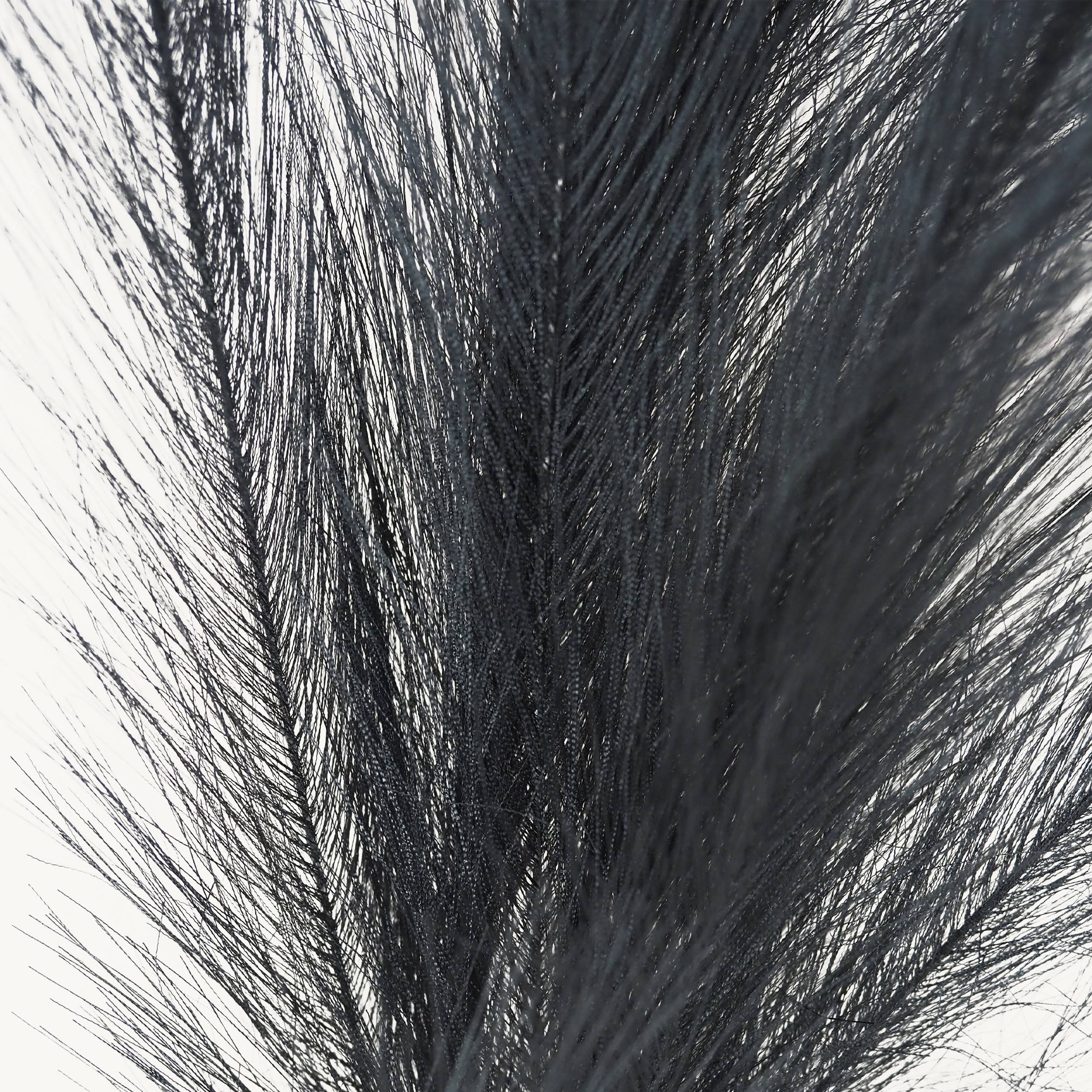 Ligne Deco - Plumeau artificiel noir 110cm lot de 3 Ligne Déco - Image 3